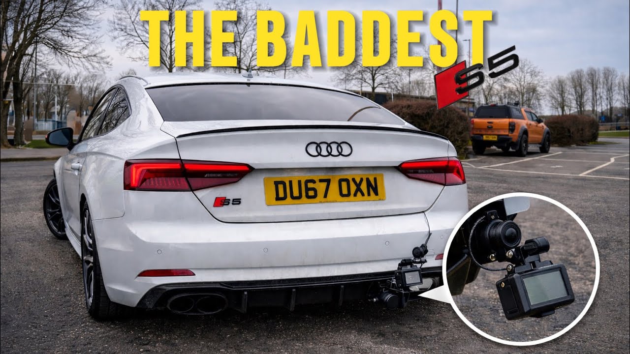 AUDI S5 SPORTBACK / DOWNPIPE AND RS EXHAUST!!