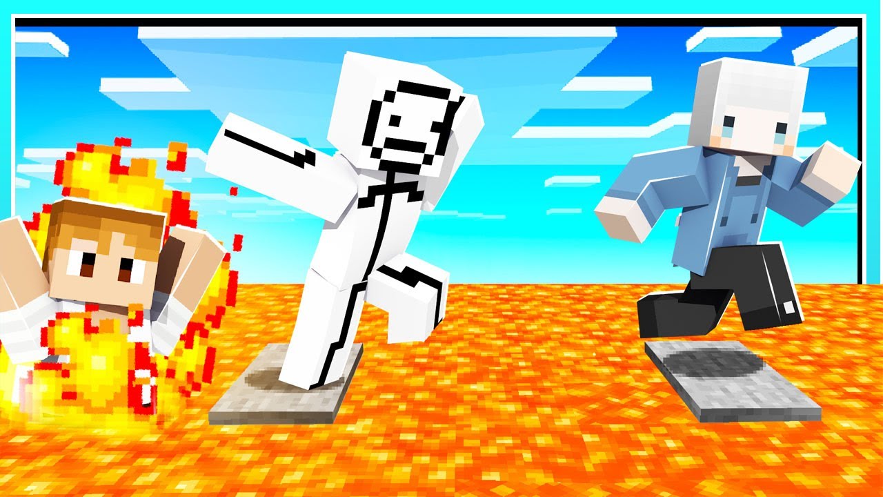 【 Minecraft | 迷你空島】#4 向著兩人步步緊逼的小白😨為了防止被騷擾兩人選擇凸代👻