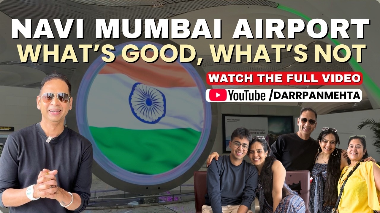 Navi Mumbai International Airport I My first Flight I #navimumbaiinternationalairport