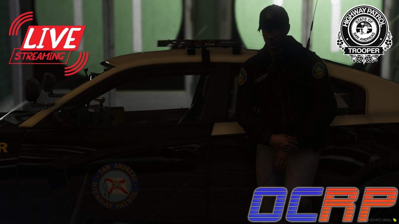 🚨 Live Patrol | Trooper Aedan Cousland on Duty in OCRP Life Server 👮‍♂️ | GTA RP