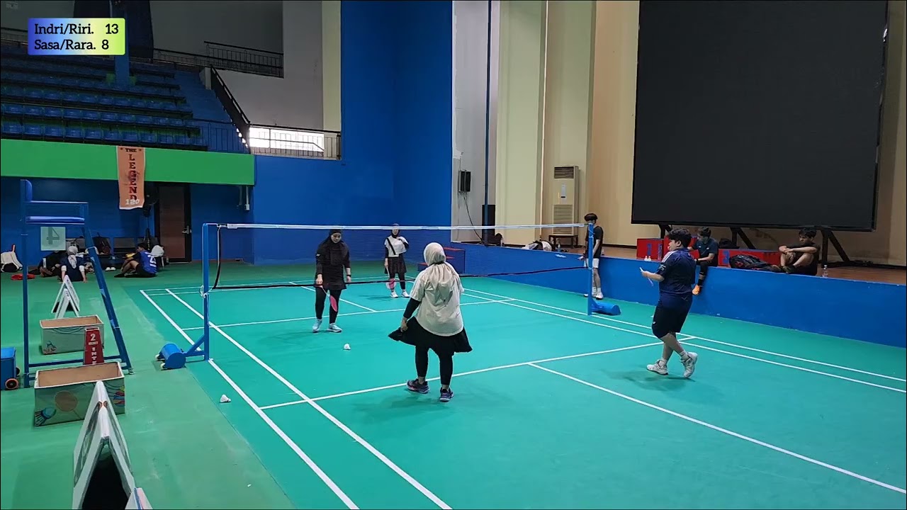 [FAMILY SESI 34] Ganda Putri: Indri & Riri vs Sasa & Rara | Lapangan Poltekkes Tidung