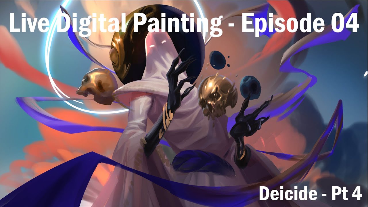 Live Digital Painting with Heath - Continue main Project 04