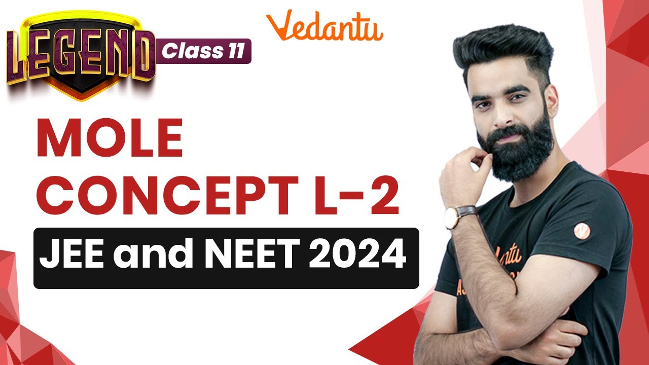 Mole Concept Class 11 [Average Atomic Mass, Mole-Mole Analysis, & Applications] | JEE and NEET 2024