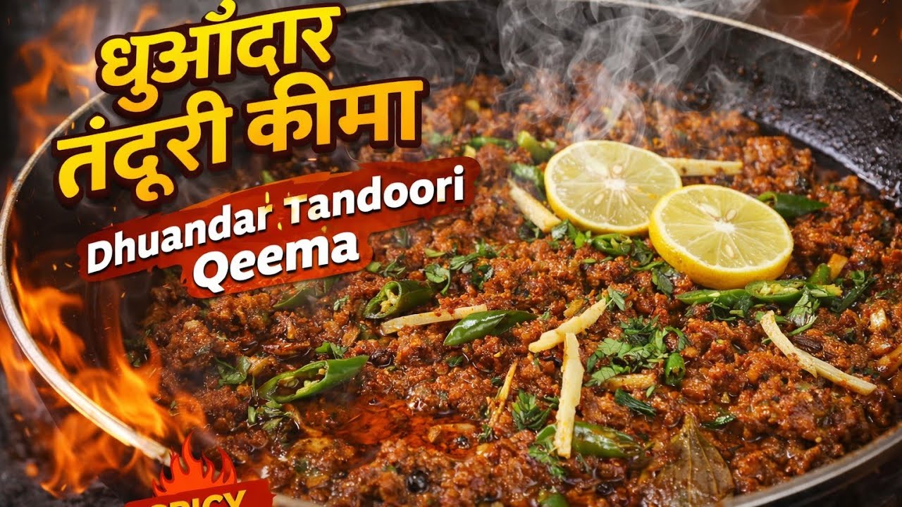 धुआँदार तंदूरी कीमा 😍 | ऐसा कीमा पहले कभी नहीं खाया! | LIVE