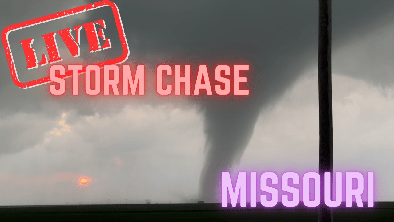 LIVE Tornado Threat Increasing in Missouri | Dangerous Supercell Potential | Storm Chasing