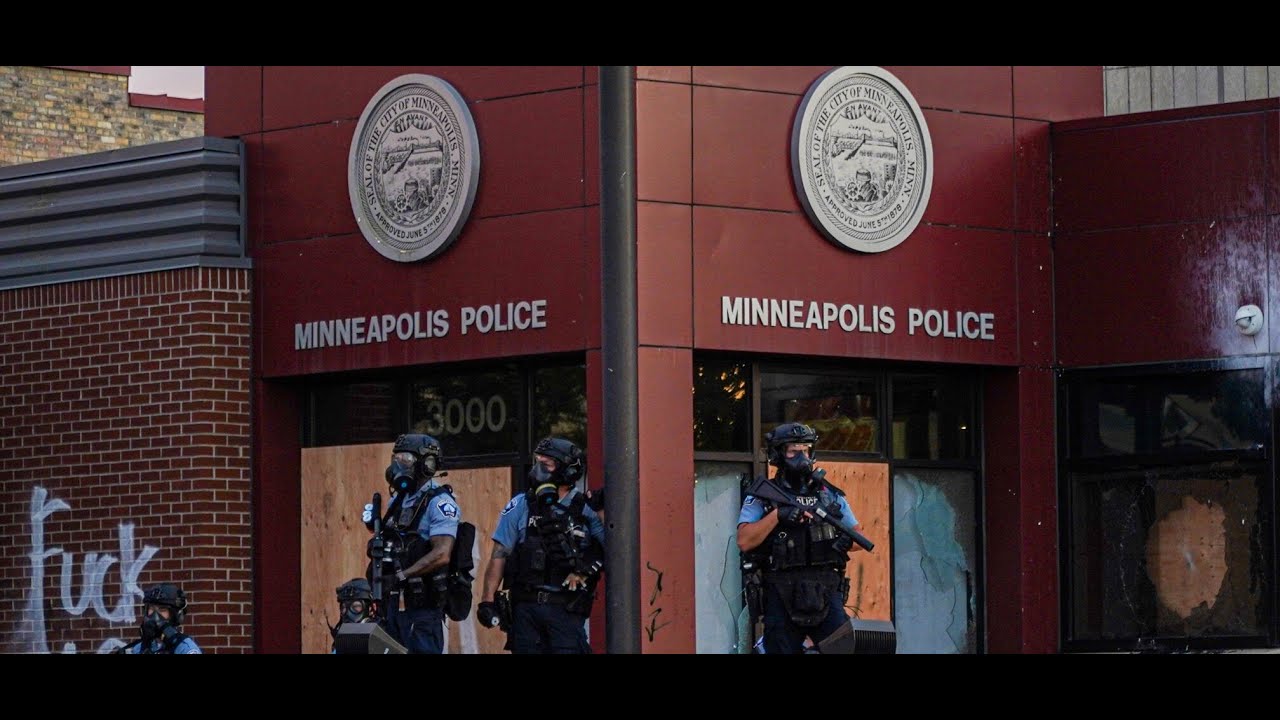 May 27th, 360 Footage before the Minneapolis Police 3rd Precinct burnt down.