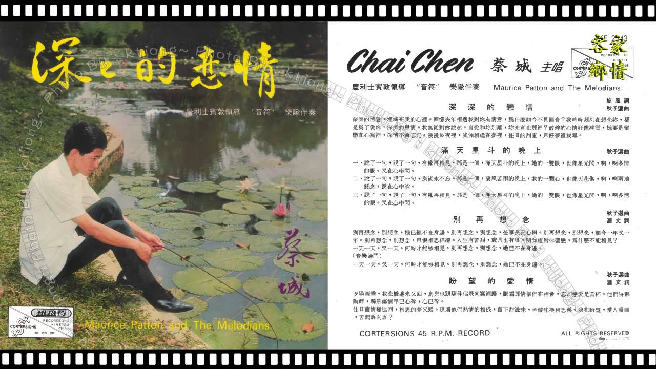 蔡城 - 深深的戀情