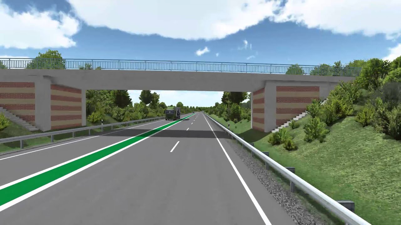 B51 Umgehung Münster - Fahrt von Münster-Süd nach Greven