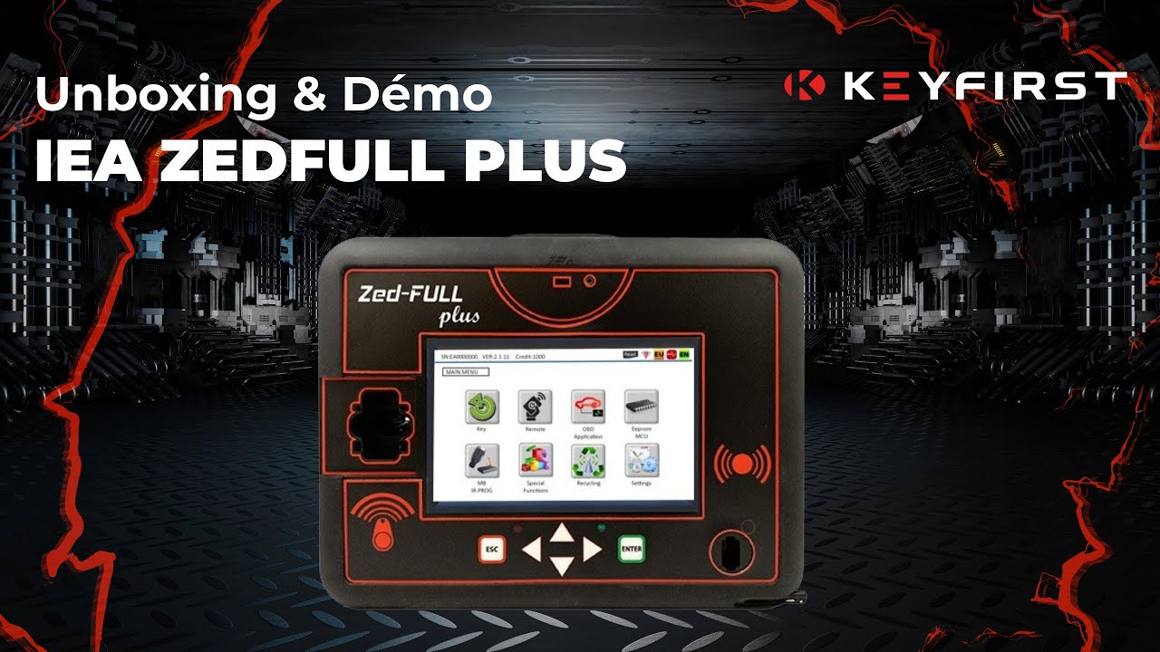 UNBOXING & DÉMONSTRATION : ZED-FULL PLUS de IEA