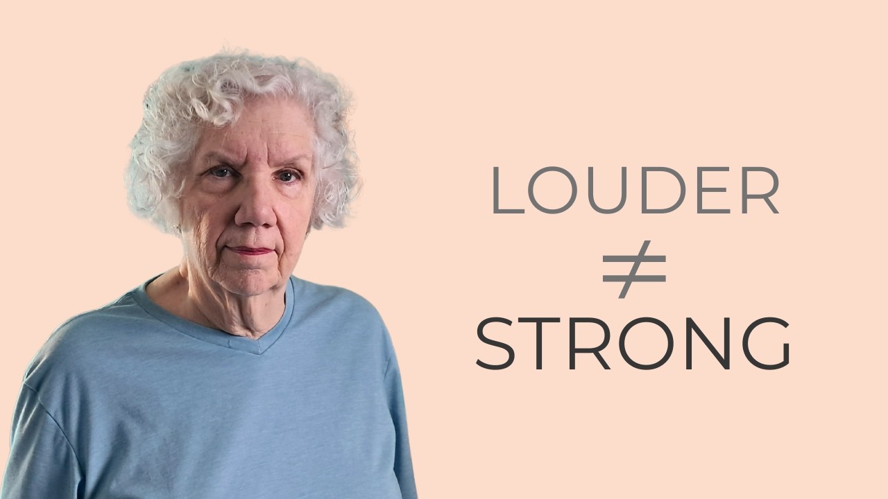 Strong Doesn’t Shout