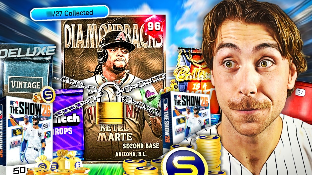 SO MANY FREE PACKS! VINTAGE Series Update is LOADED! NO MONEY SPENT MLB 26