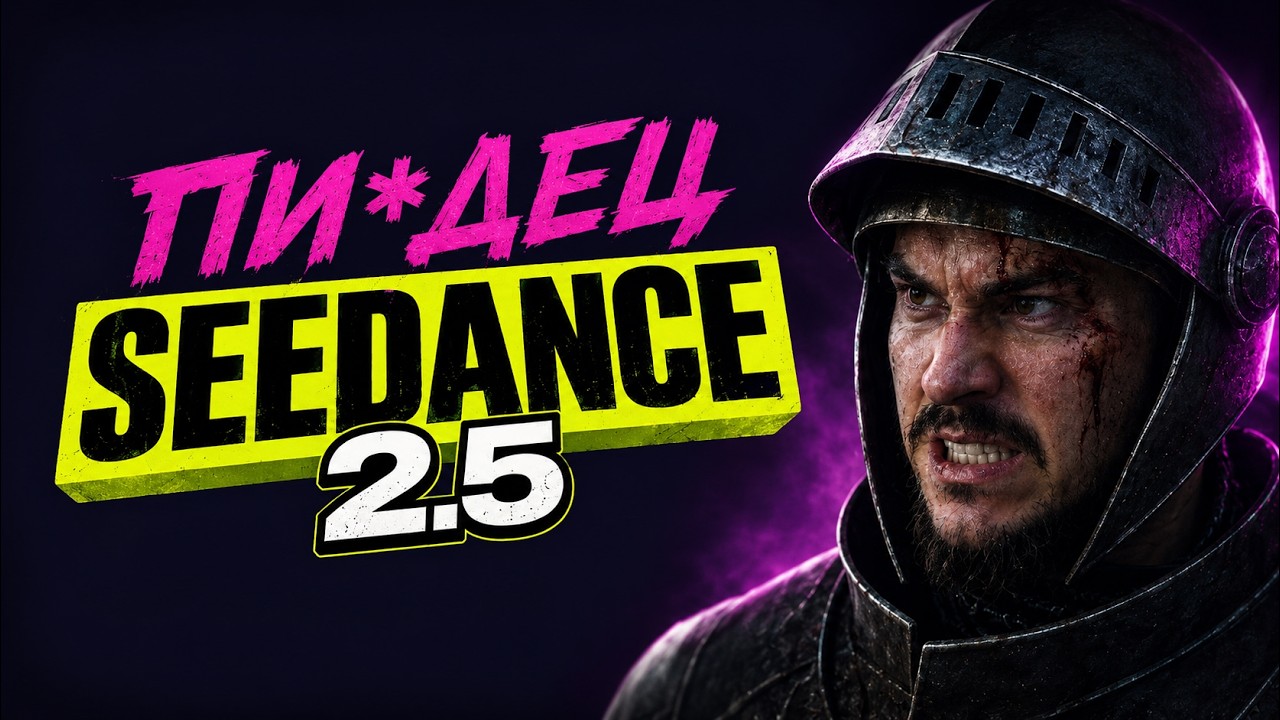 SEEDANCE 2.5 ВЫШЕЛ И ЭТО ПИ*ДЕЦ