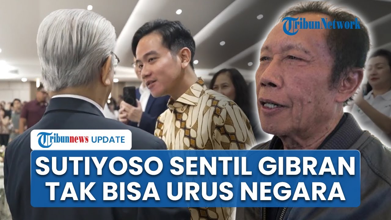 Dukung Desakan Purnawirawan TNI Copot Wapres, Sutiyoso: Pemimpin Model Gibran Tak Bisa Urus Negara