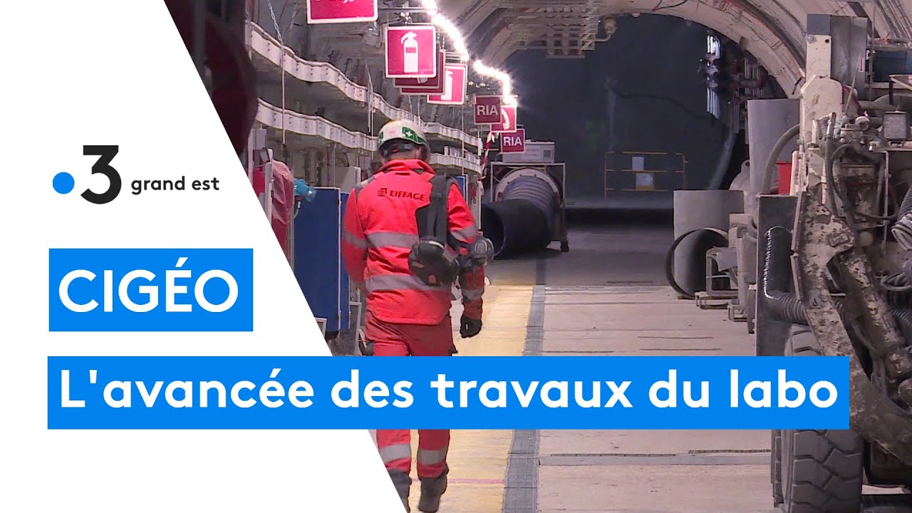 Point sur l'avancée des travaux du laboratoire Cigéo de l'ANDRA à Bure