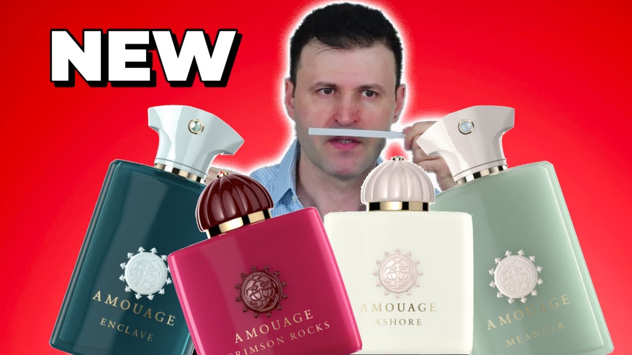Trying the 4 NEW absolutely exciting AMOUAGE fragrances 2020