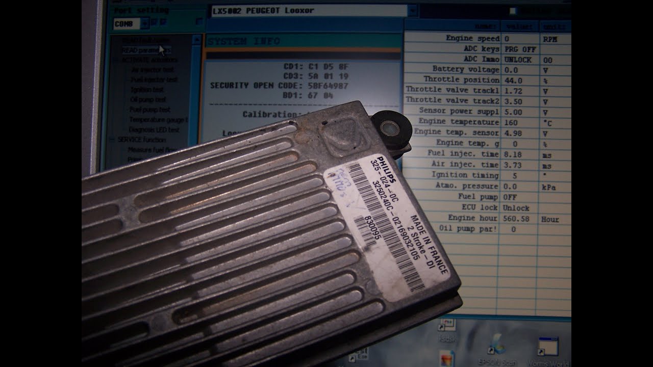 PHILIPS Scooter ECU DIAGNOSTIC SOFTWARE (2014NEW!)