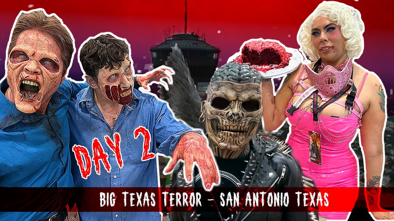 BIG TEXAS TERROR 2025 DAY 2 SAN ANTONIO TEXAS: BEST HORROR COSPLAY