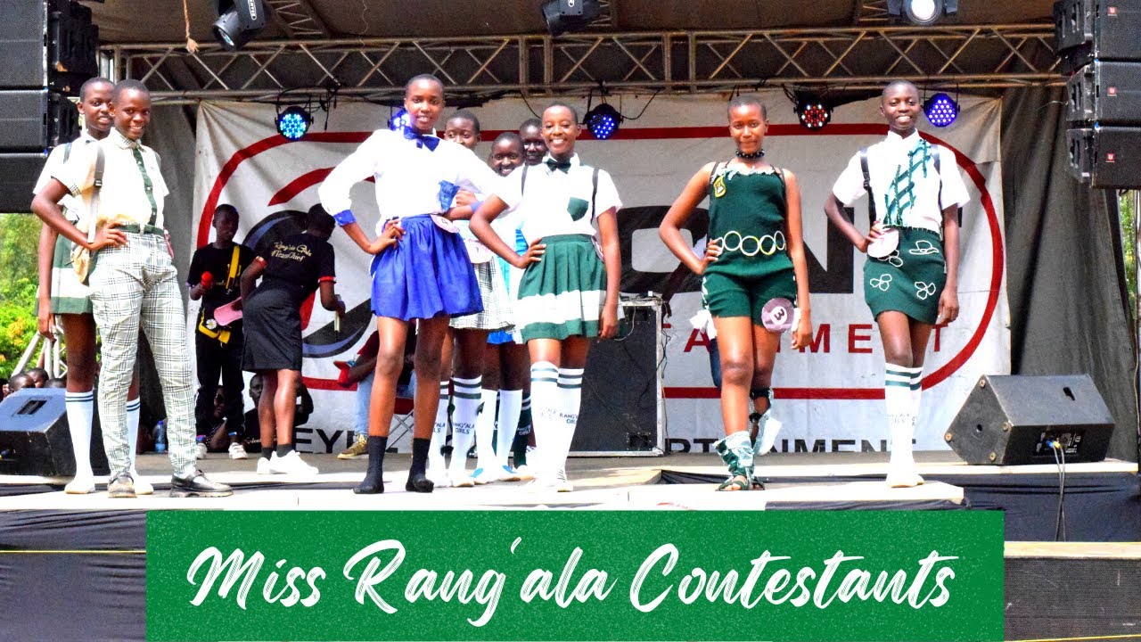 Miss Rang'ala Contestants (St. Francis Rang'ala Girls Talents Show 2021)