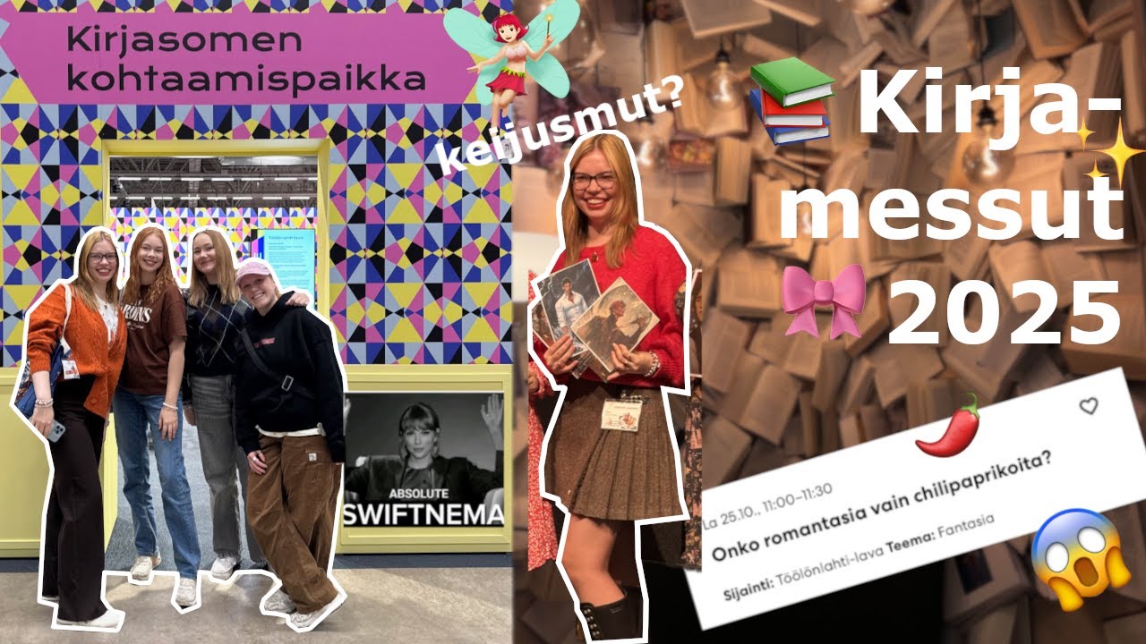 PUHUIN ROMANTASIASTA PANEELISSA | HELSINGIN KIRJAMESSUT 2025