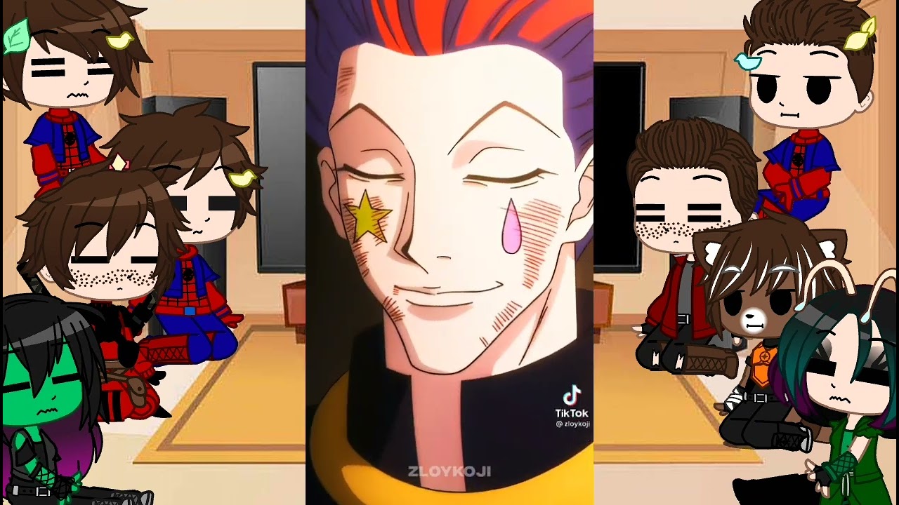 los Vengadores reaccionan a los animes parte 3 final 💖😶