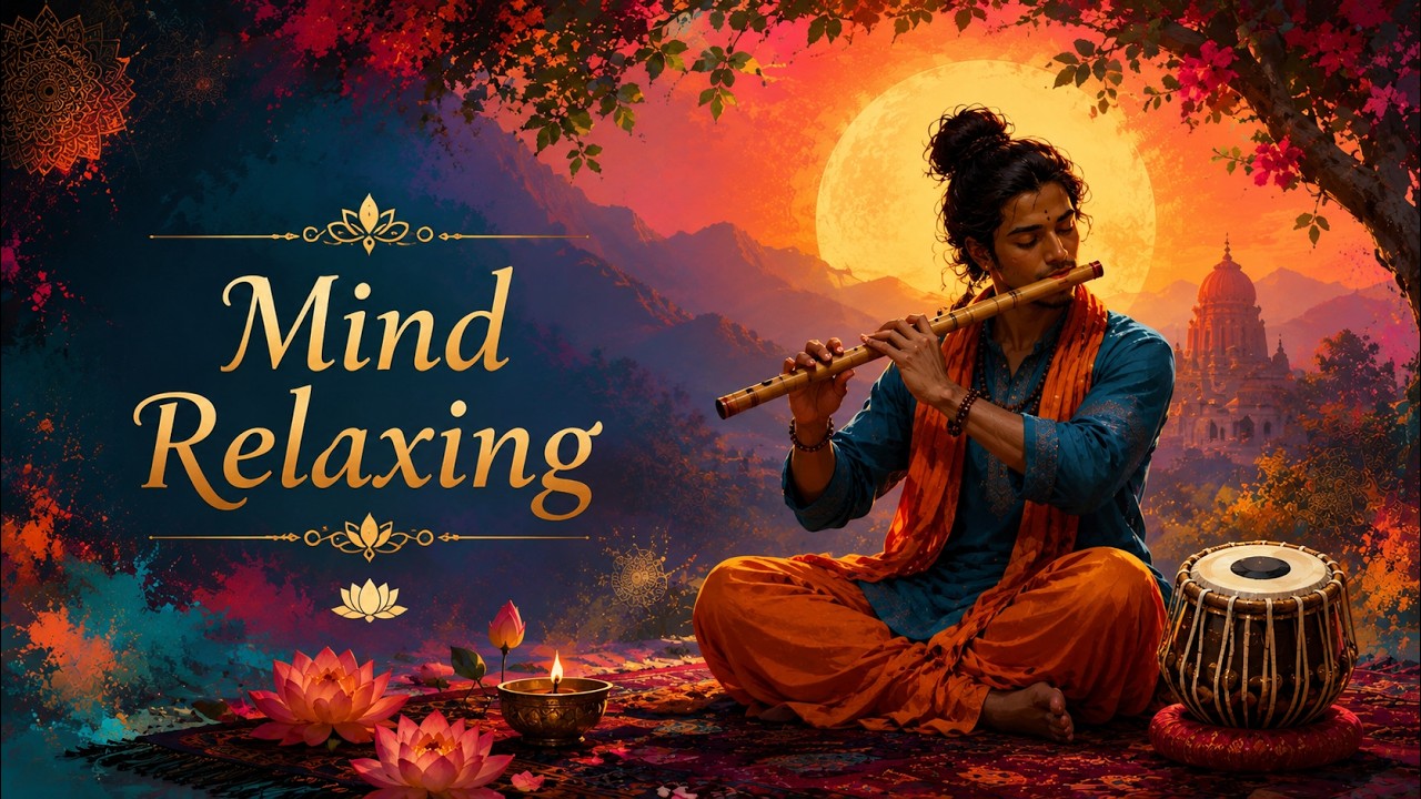 Deep Sleep Flute Music  | Mind Relaxing Meditation & Healing Sounds