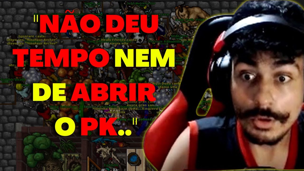 Tibia BIGODEZERAH E SEU TIME FORAM SURPREENDIDOS 🤣#financeirandoplay