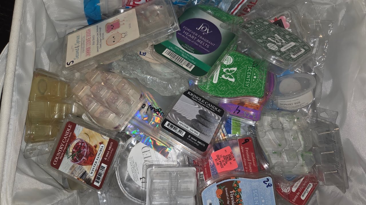 Very late watcha warming wax (Thursday) January empties #homefragrance #vendorwax #waxmeltreviews 