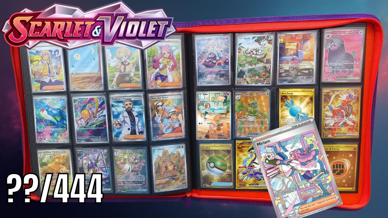 Scarlet & Violet Base Master Set Update #1 — 302/444 (142 Missing!)