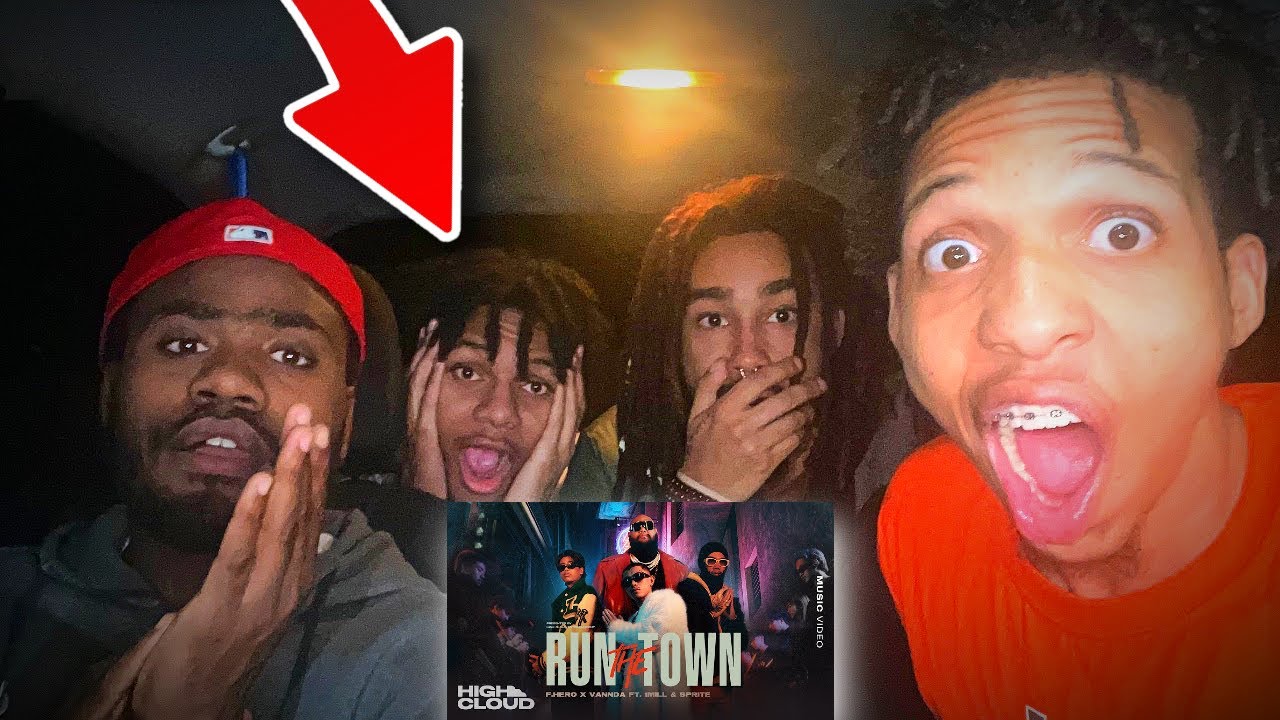 🇹🇭 & 🇰🇭! | F.HERO x VannDa Ft. 1MILL & SPRITE - RUN THE TOWN [Official MV] (AMERICAN REACTION)