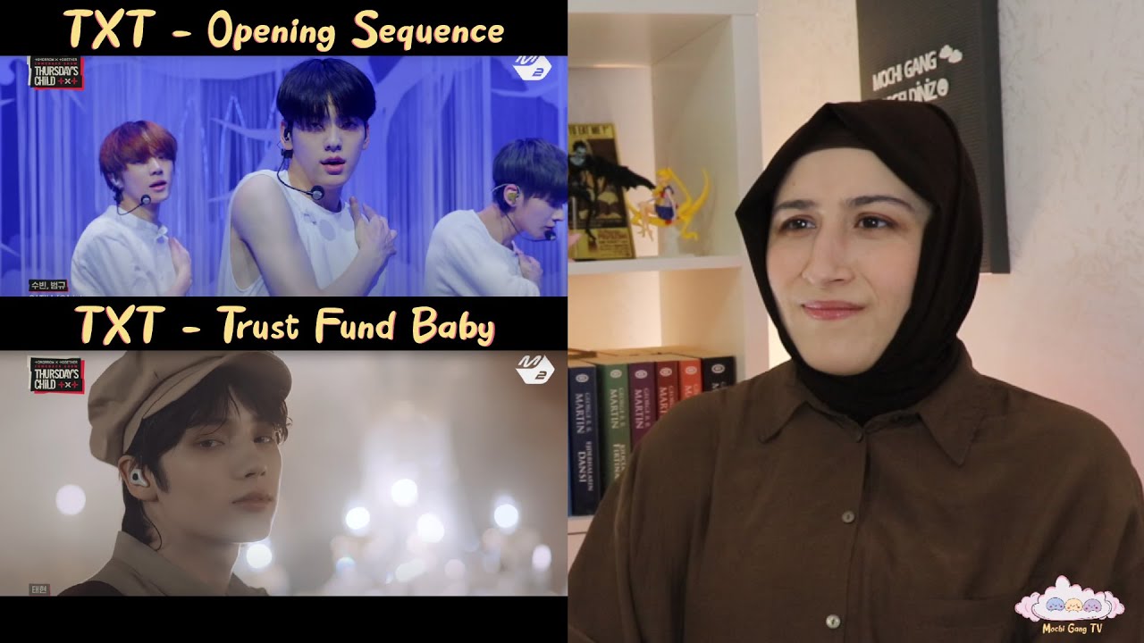 TXT - Opening Sequence & Trust Fund Baby | TXT COMEBACK SHOW REACTION | KPOP TEPKİ
