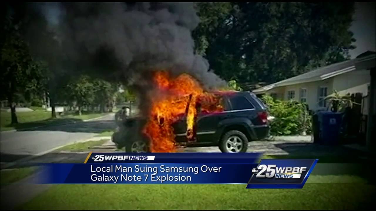 Local man suing Samsung over alleged Galaxy Note 7 explosion