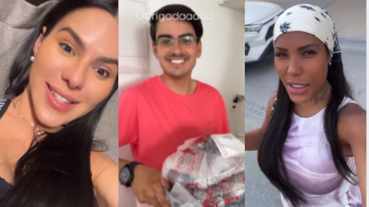 DUDU FELIZ COM PRESENTES | CAROL EM DUBAI  PROCURA AP | TAMIRES CONTA QUE REALIZOU UM SONHO