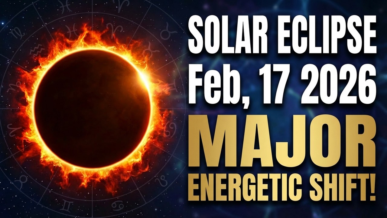 Feb 17, 2026 Solar Eclipse (Ring of Fire): What It Means + Who Feels It Most 🔭♒ #astrology