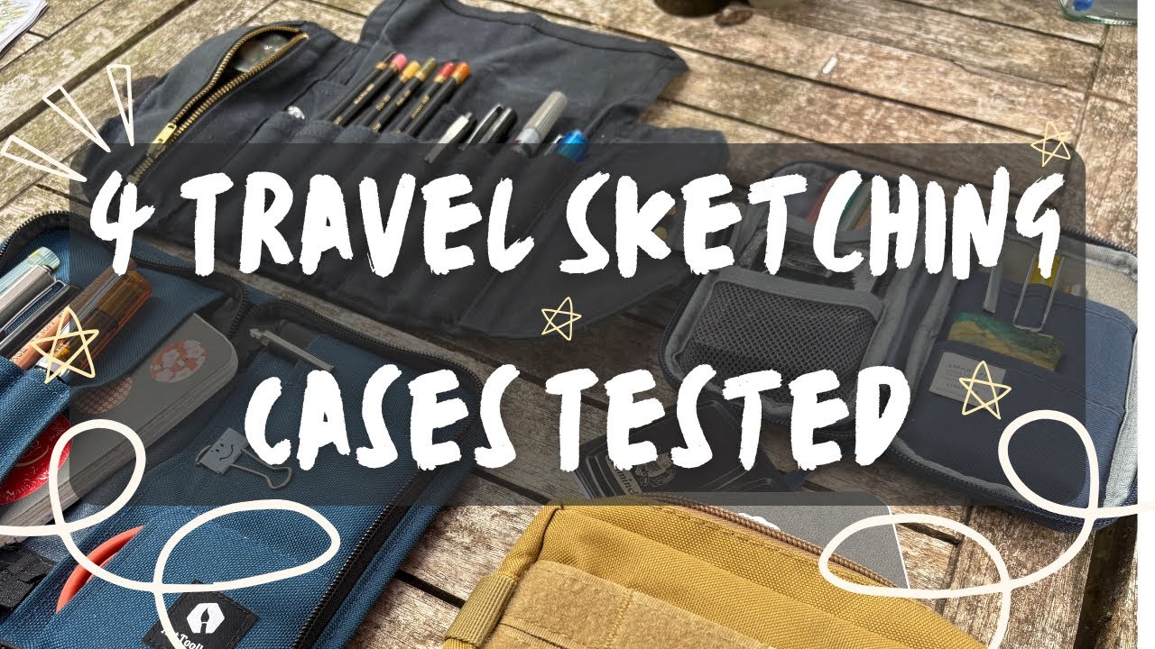 4 Travel Sketching Cases Tested: From Budget to Premium