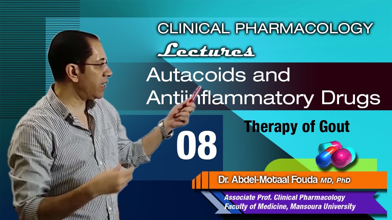 Lecture 08 (Ar) - Drug therapy of gout