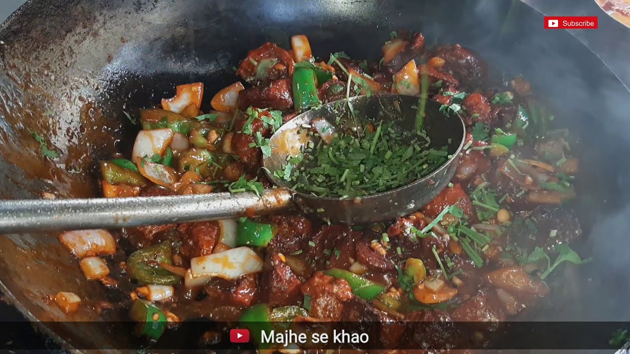 Chilli Chaap Recipe // Street Food // How to make Chilli Chaap