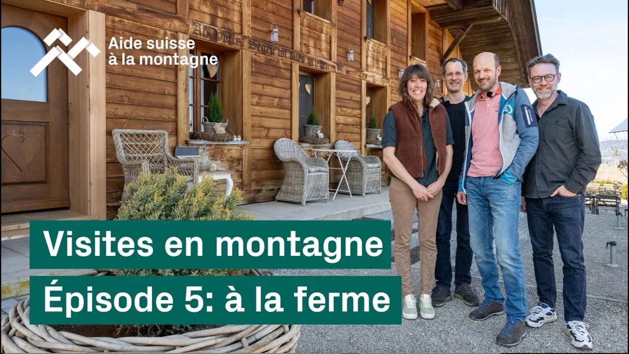 Visites en montagne: Nik Hartmann et Kurt Zgraggen chez «wielandleben», dans l’Emmental. Épisode 5/5