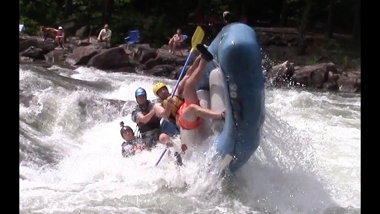 Ocoee River Whitewater Rafting Flips & Carnage Olympic Section
