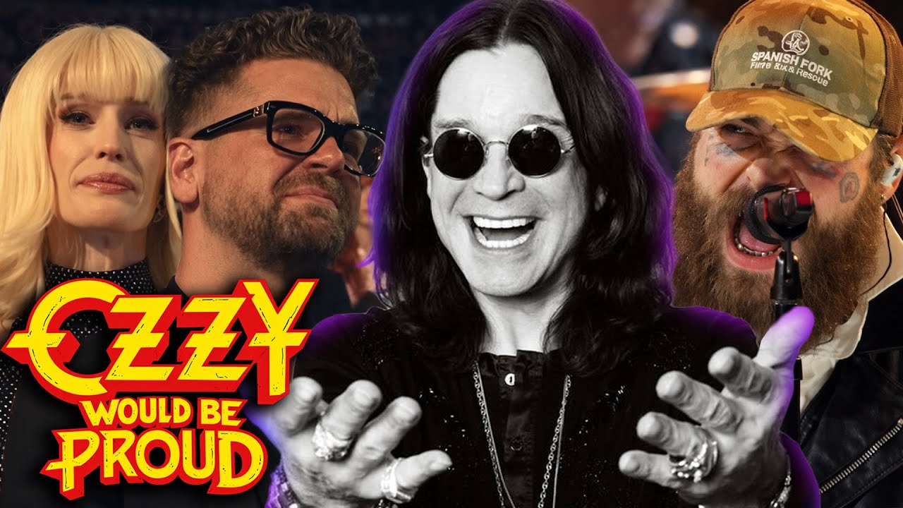 Post Malone made Ozzy proud! | Ozzy Osbourne Tribute at Grammys