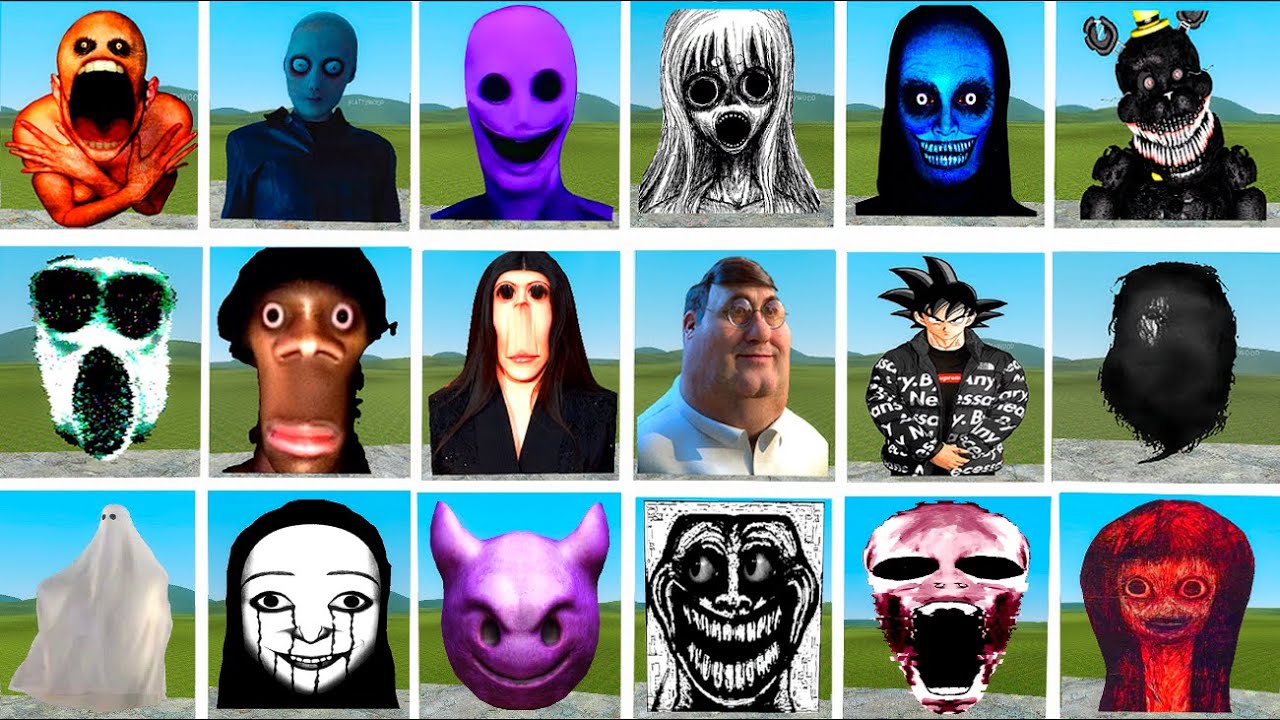 NICO'S NEXTBOTS FAMILY VS ULTIMATE NEXTBOTS PACK VS HORROR FAMILY \ Nextbots \ Gmod! Garry's Mod!