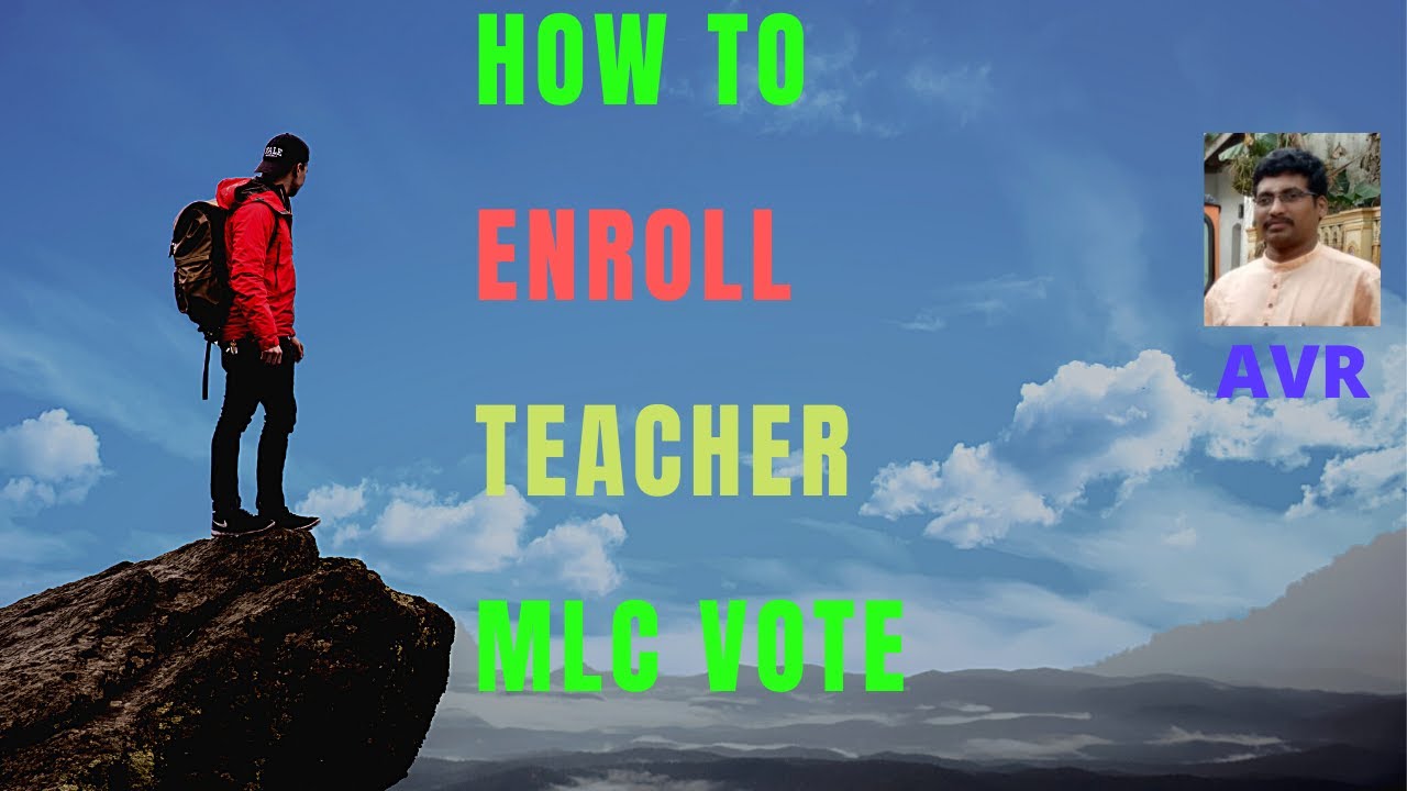 TEACHER MLC VOTE REGISTRATION