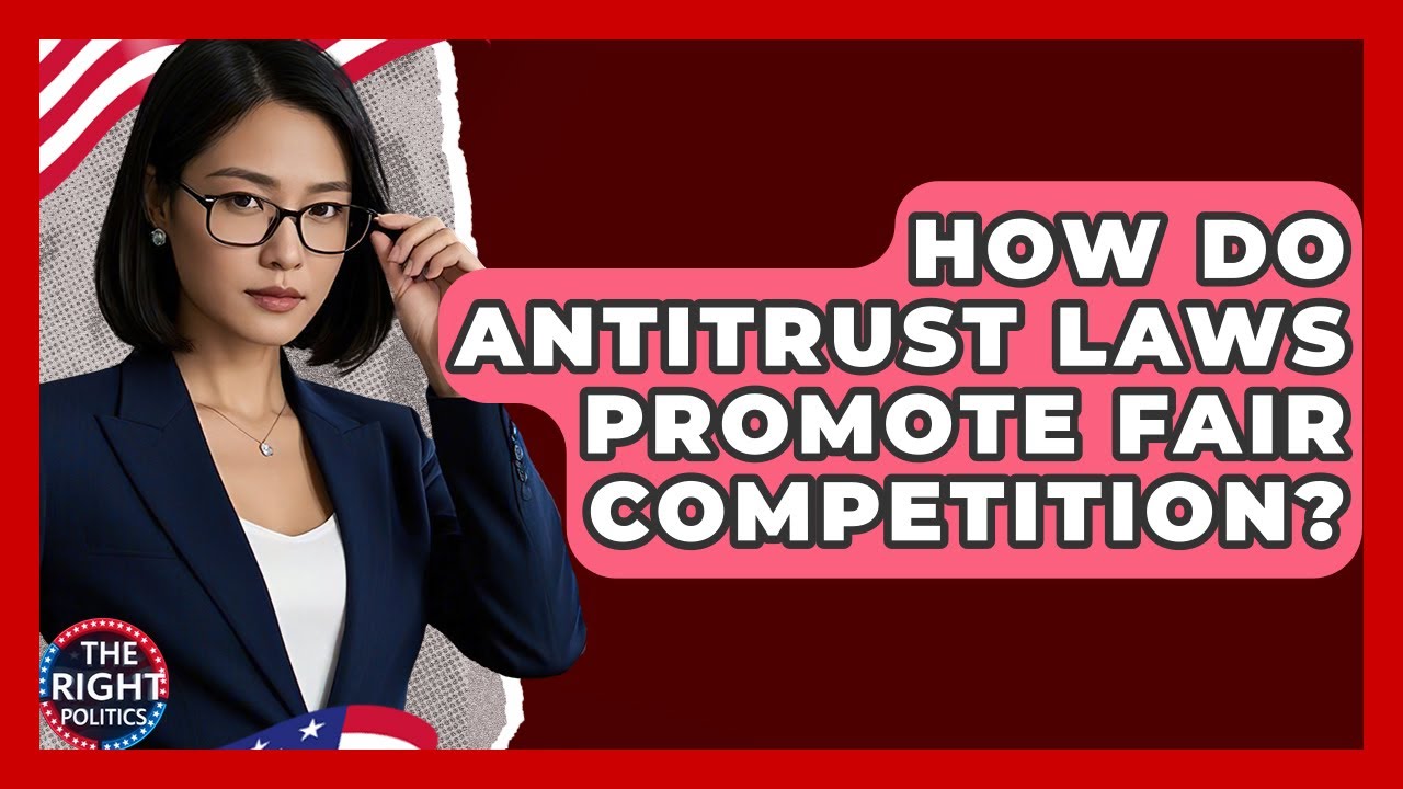 How Do Antitrust Laws Promote Fair Competition? - The Right Politics
