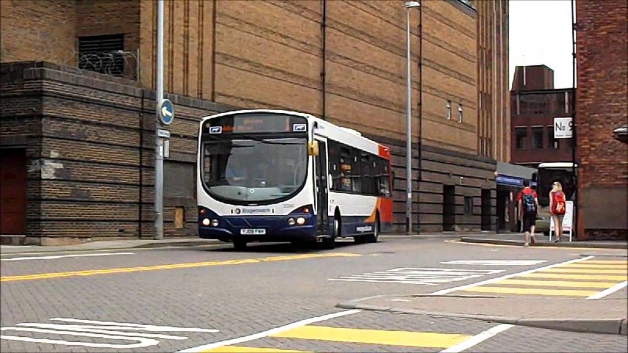 Buses at Chester Bus Exchange - 10/7/13