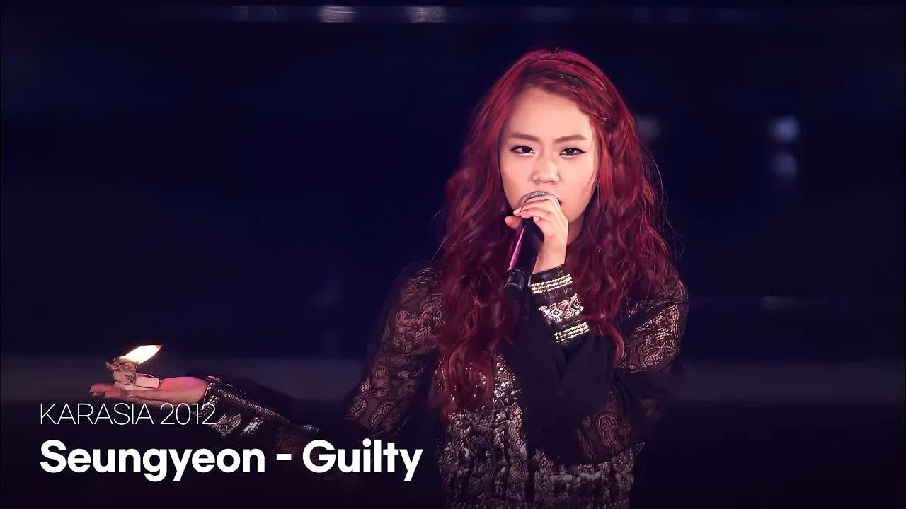 🌺🩷 Seungyeon (KARA) - Guilty 🩷🌺 - Live at Karasia Japan 2012 & Karasia Seoul 2012. (Goosebumps!)