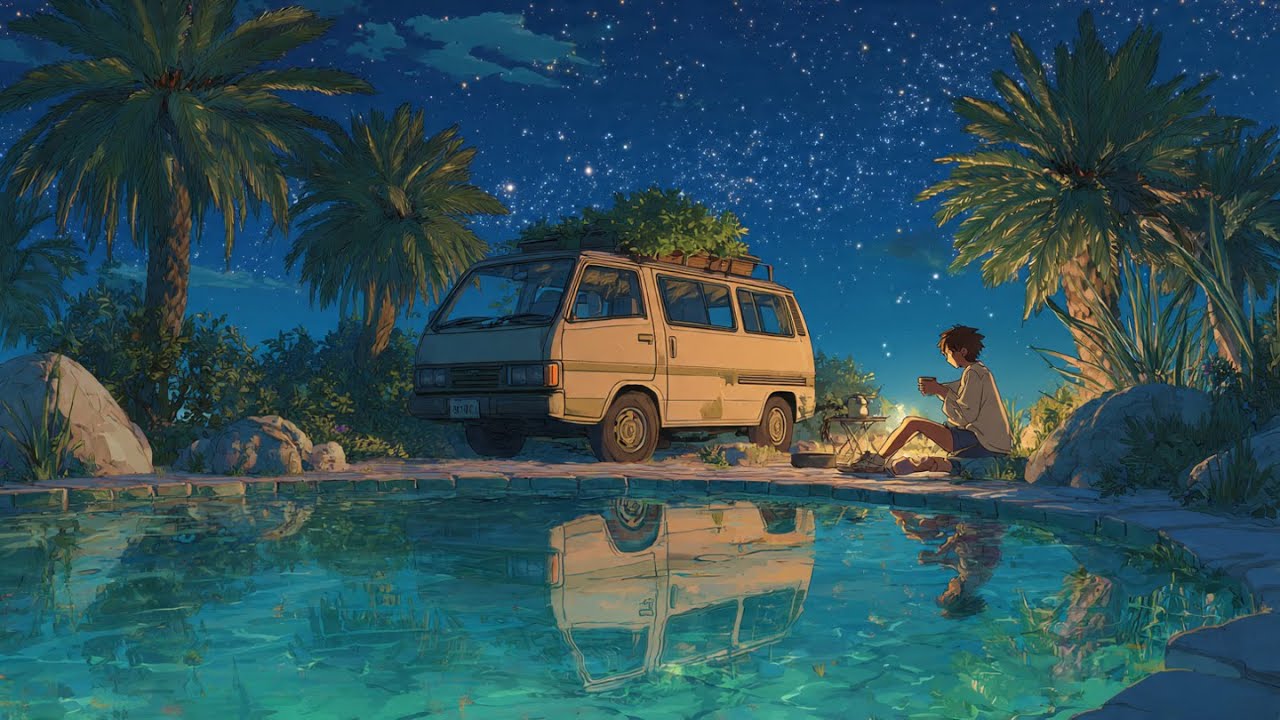 🌧️ Rainy Night Lo-fi Mix | Calm Beats to Relax, Study & Sleep