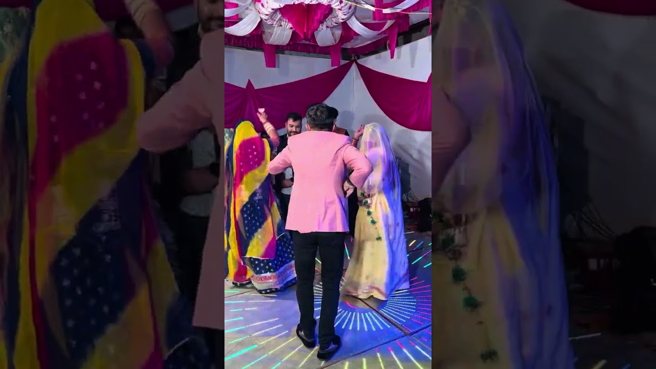 Rajputi couple dance on दूध पियो दारू छोड़ो सा