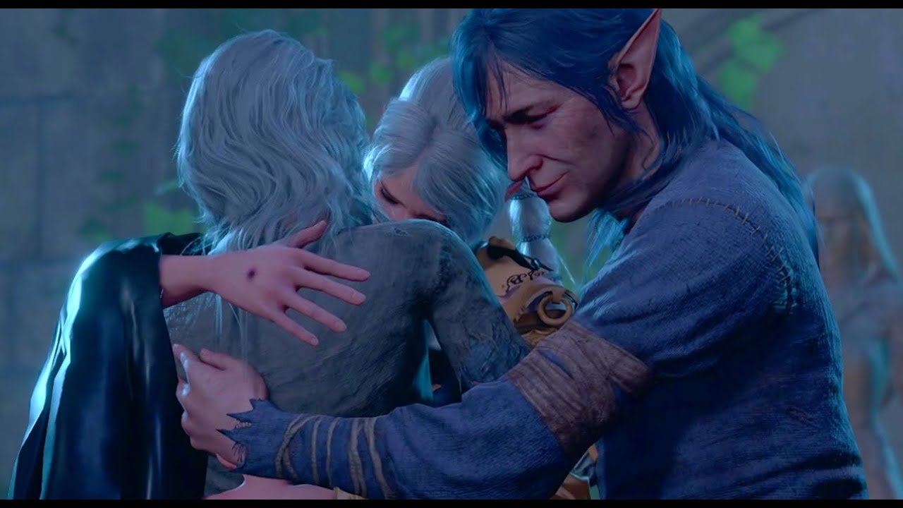 Shadowheart Romance Scene (After saving her parents) 