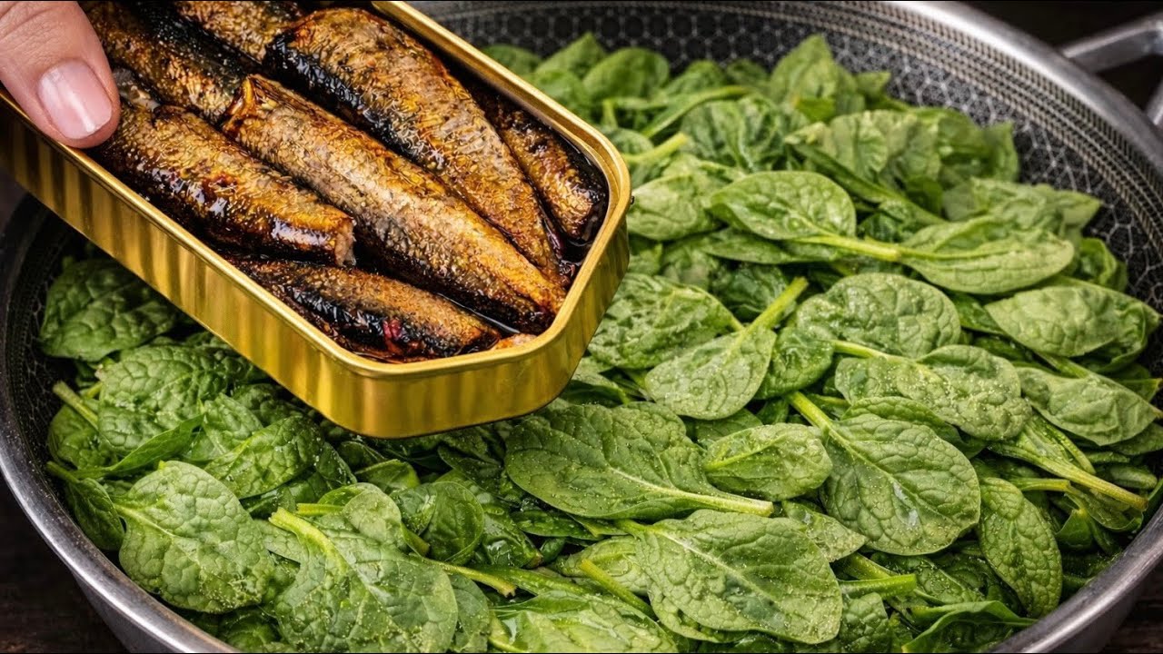 Всего две банки сардин, лук и картошка. Так я готовлю свое французское гратен!