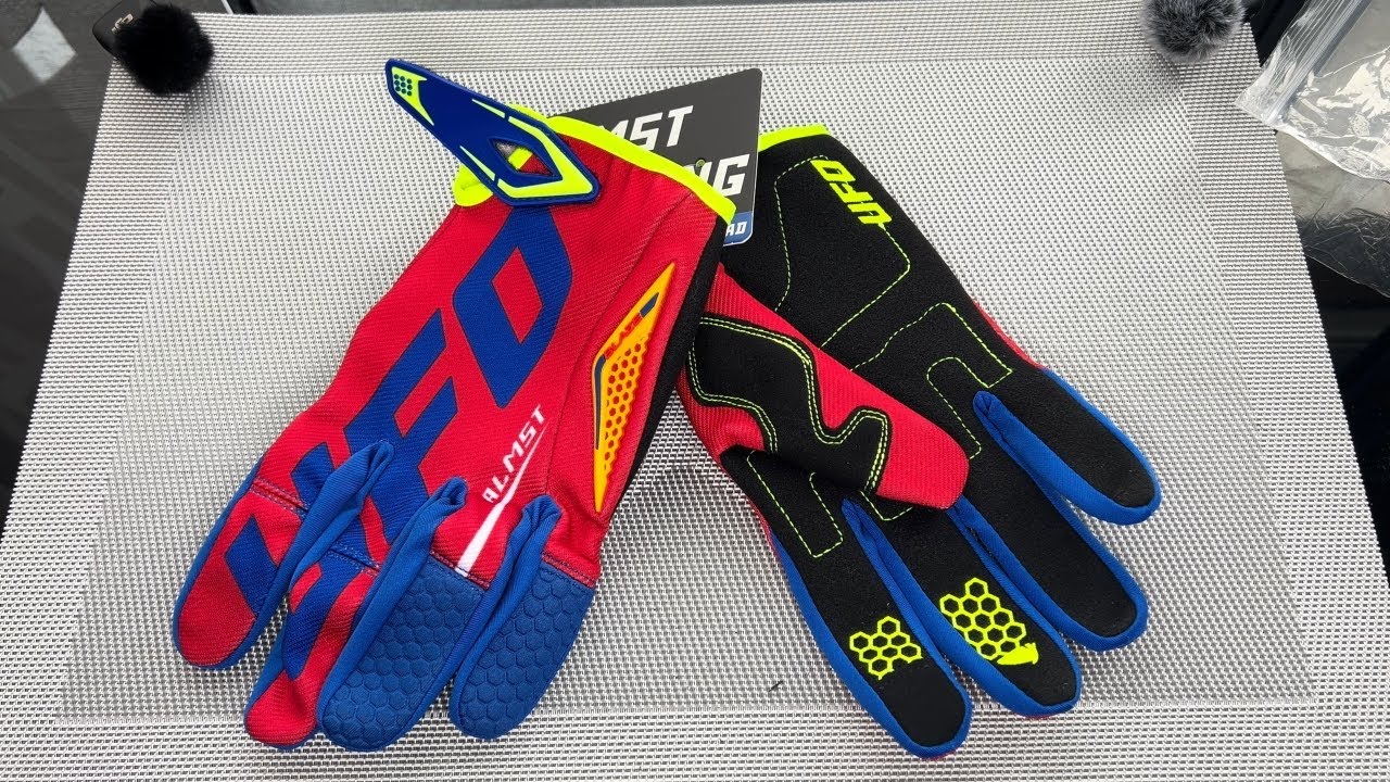 UFO Almst Off-Road Motorradhandschuhe Enduro ASMR unboxing