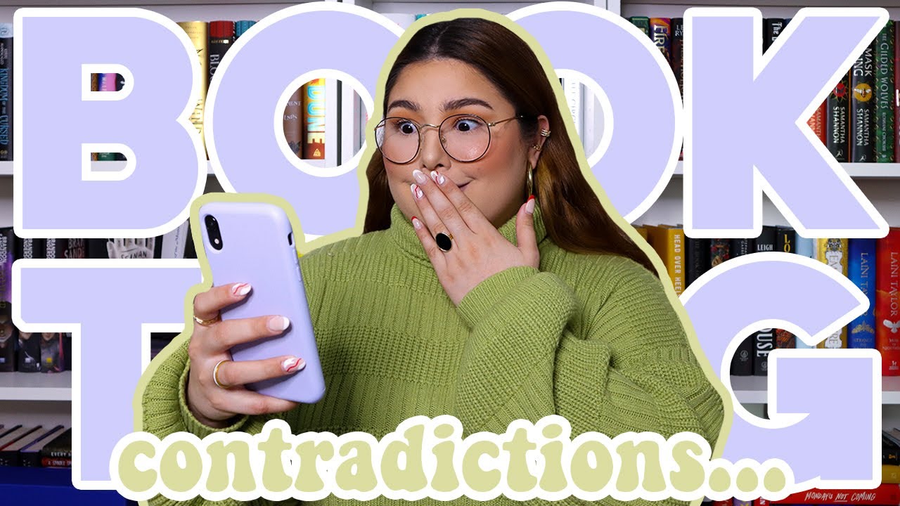 contradictions book tag 📚 i loved this book but hate this genre?! my reading taste doesn't add up...